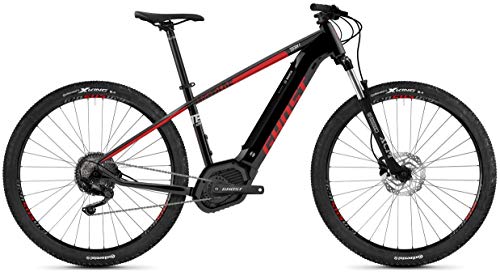 Ghost Hybrid Teru PT B3.9 AL U Bosch 2019 - Bicicleta eléctrica, Color Jet Black/Riot Red/Urban Gray, tamaño XL/50 cm, tamaño de Rueda 29.00