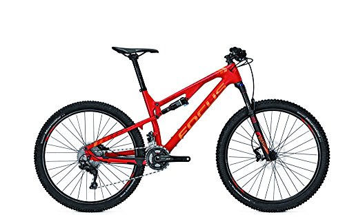 Bicicleta de montaña Focus Spine C Pro 22G Deore XT 27,5 pulgadas, altura del cuadro: 44; colores: rojo/naranja
