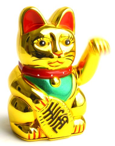 maneki neko el gato japonés de la suerte