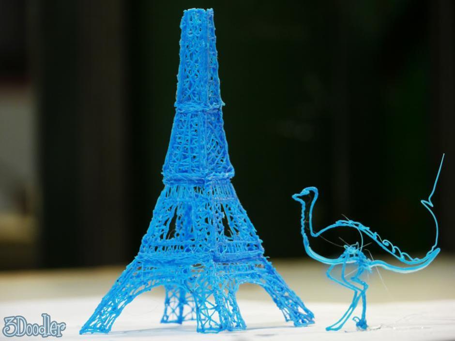 creaciones realizadas con la impresora 3D 3Doodler