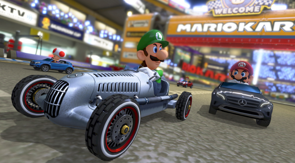 Mario Kart 8 y Mercedes-Benz