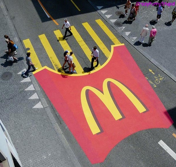 Publicidad de patatas fritas de McDonald's