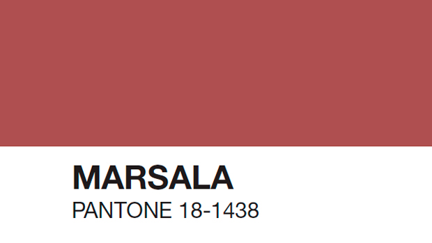 El Marsala es el color del año 2015 