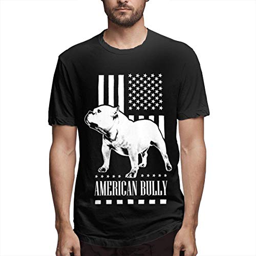 American Bully 1 Stylish, Casual, Comfortable Cotton Fashion Short-Sleeved T-Shirt 1,Black,XXX-Large