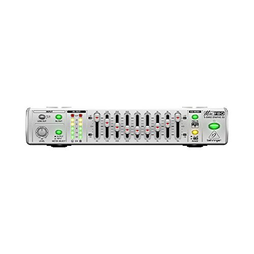 Behringer FBQ800 minifbq Gráficos Ecualizador