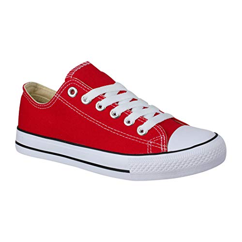 Elara Zapatillas Unisex Deportivas Chunkyrayan BenkeyB Red-41