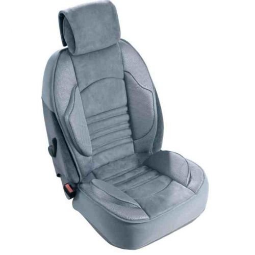 Funda de asiento delantero grande confort para Scouty Descapotable (2007/08-2012/07), 1 pieza, color gris