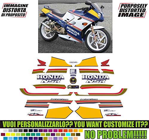 GRAPICHSMOTO Kit adesivi Decal stikers Honda NSR 125 R SP 1992 ROTHMANS