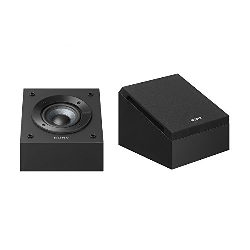 Sony SS-CSE - Altavoces Dolby Atmos (Surround de Cine en sólida Cada de MDF, configuración Flexible sobre Altavoz o instalados en Pared), Color Negro