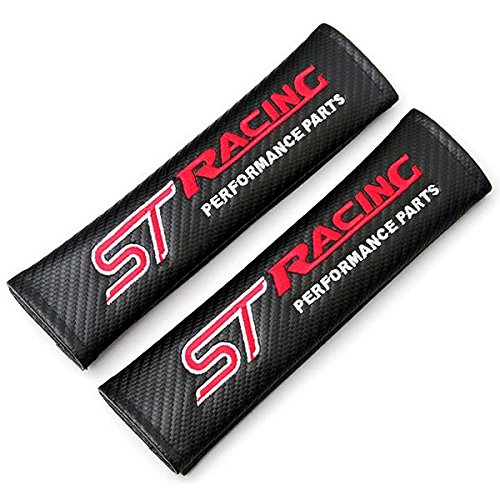 ST Racing de fibra de carbono cinturón de seguridad hombro funda pastillas. Fiesta, Focus, Mondeo, Kuga