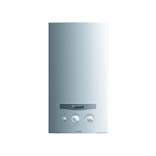 Vaillant atmoMAG mini 11 – 0/1 x calentador a tiro Natural con Encendido Electrónico A Batería, Blanco