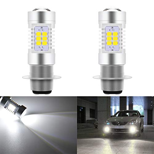 2 bombillas LED blanco 2835 21SMD 80 W de alta potencia KaTur 7056 1156 BA15S 1141 P21W, lente LED de 12 V, luz de freno, de marcha atrás, etc.