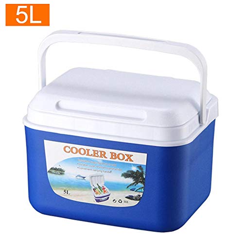 5 LMini Refrigerador, ICongelador De Refrigerador Portátil，Portátil De Alimentos Caja De Frío Para Camiones Caja De Enfriadores De Pesca Refrigerador Eléctrico Y Calentador Mini Refrigerador