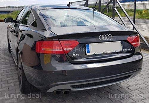 A5 8t Sportback vorfacelift Difusor trasero S-LINE Look (doppeldrohr IZQUIERDA)