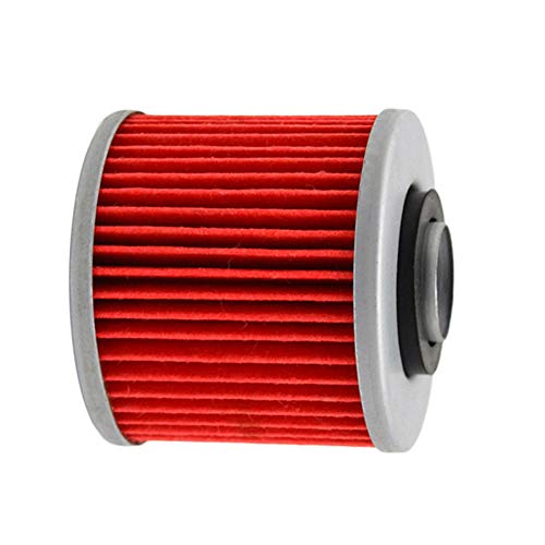 AHL- Motocicleta Filtro de Aceite Oil Filter para Yamaha XV535 Virago 535 1987-2002