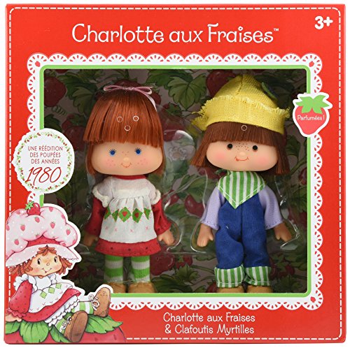 Asmokids KKCF2HUC – Charlotte de Fresas y clafoutis de Arcilla de Helados Strawberry Shortcake, Juego de 2 muñecas