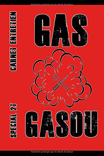 Carnet d'entretien moto GasGas : Edition Gas Gasou (Spécial 2T)