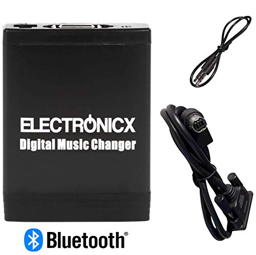 Electronicx Elec-M06-AI-NET-BT Adaptador Musica para Coche USB, SD MP3 AUX Bluetooth Kit Manos Libres para Alpine AI-Net