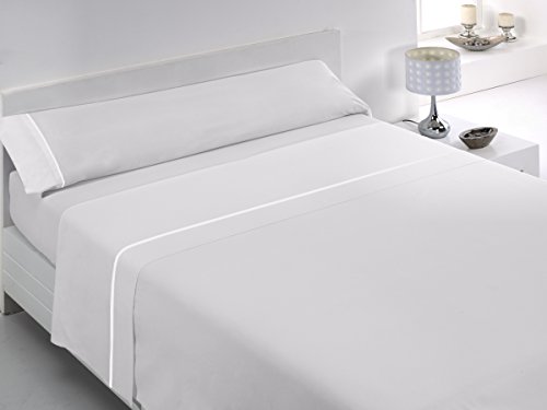 Glam Ropa De Cama, Blanco, 180 x 200 cm