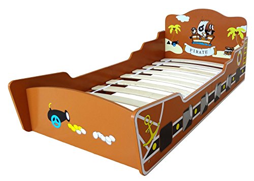 Kiddi Style Cama Infantil Madera de Piratas - Madera per ninos