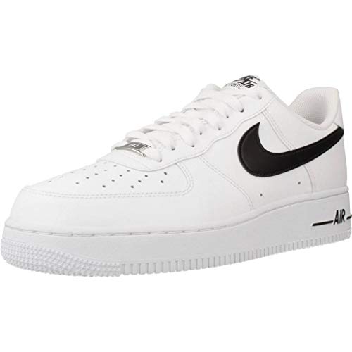 Nike Air Force 1 '07 AN20, Zapatillas de básquetbol para Hombre, White Black, 44 EU