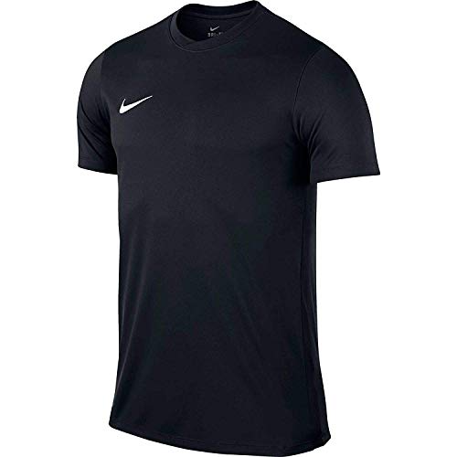 Nike Park VI Camiseta de Manga Corta para hombre, Negro (Black/White), L