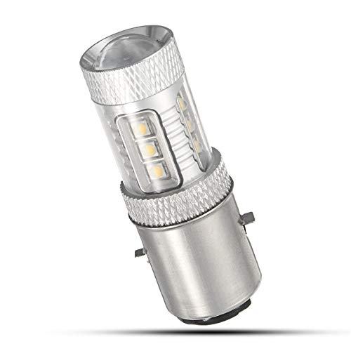 NO LOGO WJN-Motor, 1pcs H6 LED H6M BA20d luz de Niebla de la lámpara de luz for Auto Motor de la Motocicleta de la Bici Luces Altas / 12V del Bulbo de luz de Cruce