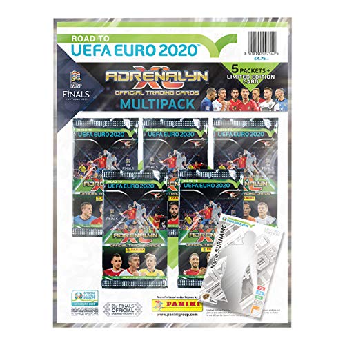 Panini 1 Road To Euro 2020 Adrenalyn XL Multipack Negro, 1