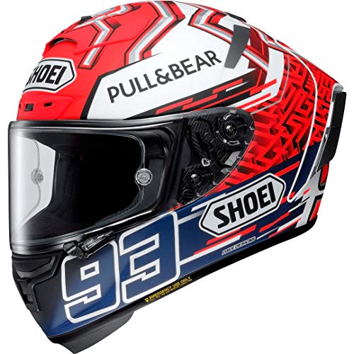 Shoei X-SPIRIT 3 MARQUEZ 5 TC1 RED ANTH MEDIUM HELMET