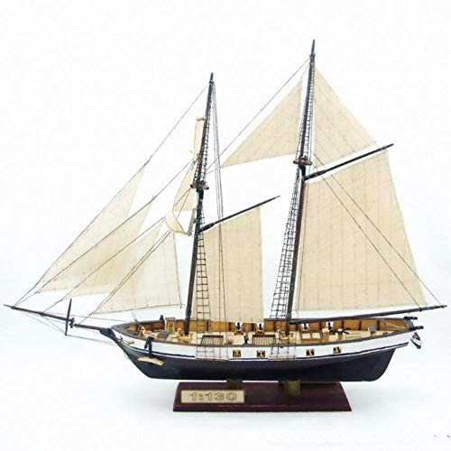 SIourso Maquetas De Barcos Kits De Construcción Maquetas De Montaje Velero De Madera Clásico Modelo Harvey1847 Modelo De Madera A Escala