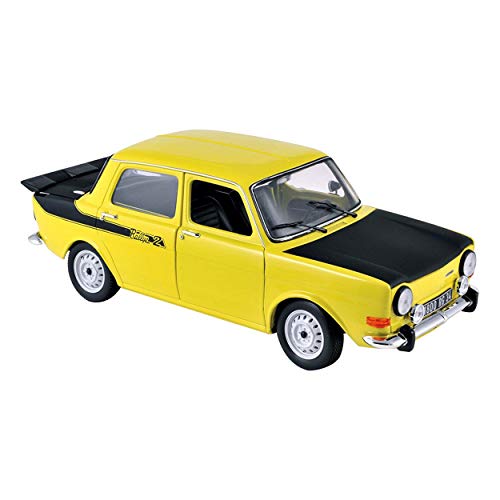 Solido – Simca – Rally 2 – 1974 Coche de ferrocarril de Collection, 4302900, Amarillo