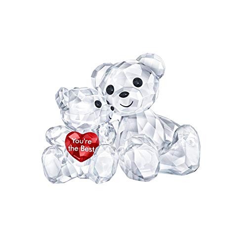 Swarovski Kris Bär - You Are The Best Figurine, Cristal, Multicolor Claro 3,3 x 4,9 x 2,9 cm