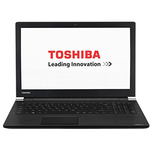 Toshiba Satellite Pro R50-C-1E8 - Ordenador portátil de 15.6" HD (Intel Celeron 3855U, 4 GB, 128GB SSD, Intel HD Graphics 520, Windows 10 Pro) - Teclado QWERTY Español, color Negro grafito