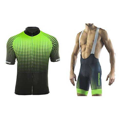 Uglyfrog Bike Wear Ciclismo Maillot Hombres Team Ciclismo Ropa Jersey Bib Shorts Kit Camisa de Secado rápido Ropa al Aire Libre de la Bicicleta