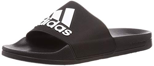 adidas Adilette Shower, Slide Sandal Mens, Core Black/Footwear White/Core Black, 46 EU