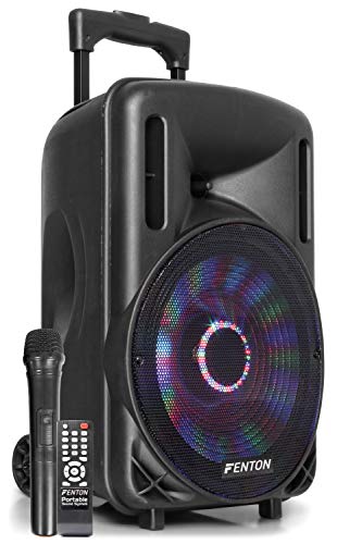 Altavoz a bateria Fenton FT10LED Bafle Activo 10" 400 w musicales