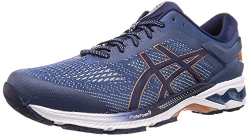 Asics Gel-Kayano 26, Running Shoe Mens, Grand Shark/Peacoat