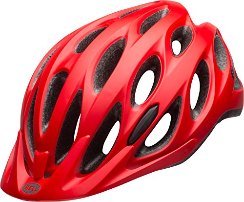 BELL Tracker Casco, Unisex, Matt Red, Unisize 54-61cm