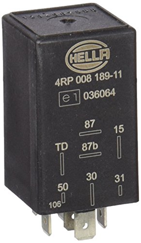 HELLA 4RP 008 189-111 Relé, bomba de combustible, 12V