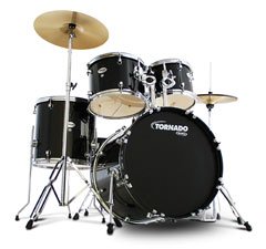 Mapex Tornado Impacto juguete Set Drum Set 5844zdk Negro