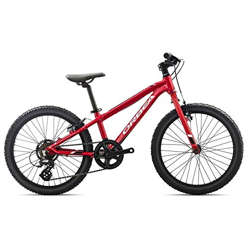 Orbea MX 20 Dirt - Bicicleta infantil (7 velocidades, 20"), color rojo, tamaño talla única