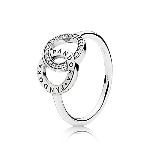 Pandora Anillo de sello Mujer plata - 196326CZ-56