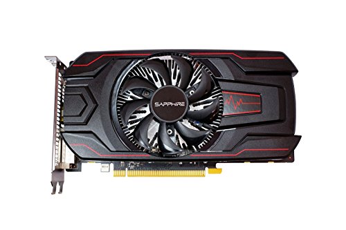 Sapphire 11267-19-20G Radeon RX 560 2GB GDDR5 - Tarjeta Gráfica (Radeon RX 560, 2 GB, GDDR5, 128 bit, 6000 MHz, 5120 x 2880 Pixeles, Negro)