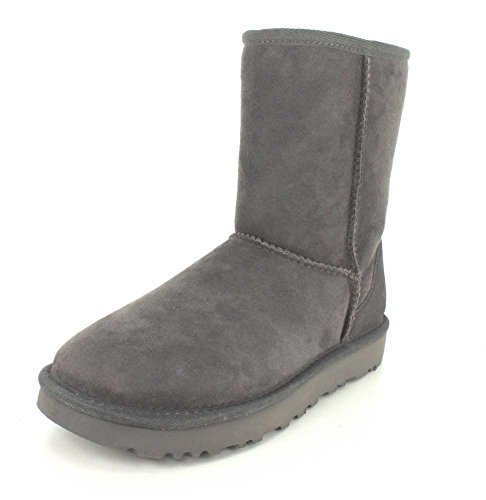 UGG Female Classic Short II Classic Boot, Grey, 4 (UK)