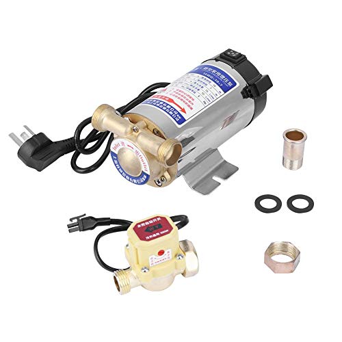 220 V 100 W Auto Hogar Bomba de Impulso de Acero Inoxidable para Agua Tubería fregadero facucet Ducha de presión de Agua Booster