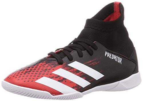 Adidas Predator 20.3 IN J, Zapatillas Deportivas Fútbol Unisex Infantil, Multicolor (Core Black/FTWR White/Active Red)