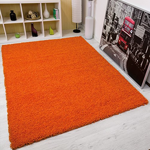 Alfombra Serdim, Polipropileno, Naranja, 80x150cm(2'6"x5'0)