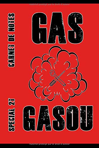 Carnet de notes Gas Gas : Edition Gas Gasou (Spécial 2T)