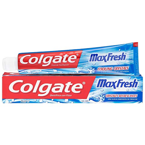 Colgate Max Fresh, Pasta de Dientes con Cristales Refrescantes - 75 ml