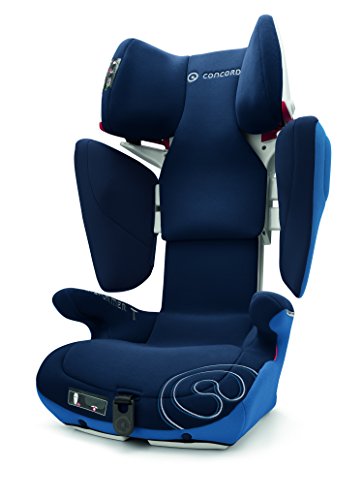 Concord TFM0977T Transformer Pro, Silla de Coche Grupo 2 3 Isofix, de 15 a 36 Kg, color Ocean Blue, Protección Lateral, Reposacabezas